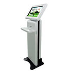 Kiosk-Touch Screen der Fragen-Karten-Drucker-wechselwirkender digitalen Beschilderung mit Metalltastatur