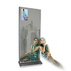 Schwarzer magischer Spiegel-wechselwirkender Touch Screen Kiosk LCD 43 Zoll mit Bewegungs-Sensor