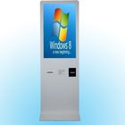 Etikettieren Sie Verkauf-Selbstservice-Kiosk mit Barcode-Scanner/ausgeglichenem Glas