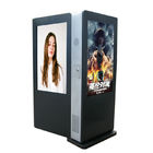 Doppelte Seiten kundenspezifische Anzeige im Freien 55&quot; LCD-digitaler Beschilderung für Bushaltestelle-Werbung