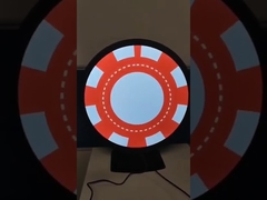 LCD-Rundbildschirm-Display mit hoher Helligkeit für Werbung