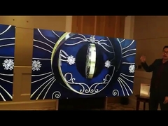 Indoor-Werbevideo-Wand mit schmalem Rahmen, Multi-Splicing