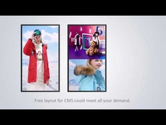 55inch 65inch Ultra Narrow Frame Light Box LCD Display Screen