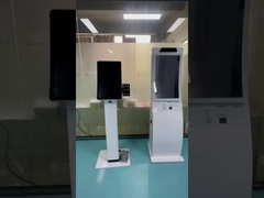 Mini Curved 23,6 Zoll-Selbstservice-Kiosk-Touch Screen Entwurf, der für Schnellrestaurant bestellt