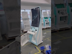 23,6 32 39 gekurvt Selbstservice-Reihen-Kiosk-Bank-Restaurant-Menü des 43 Zoll-Boden-Stellungs-Bildschirm-