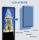 Boden-Stellungs-Touch Screen Kiosk LCD-digitale Beschilderung 50inch Innen-Android