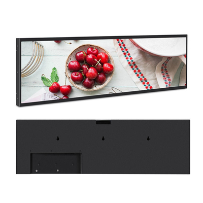 Ausgedehnter Taxi-Aufzugs-flacher Digital-Rand Lcd-Anzeigen-Regal-Werbungs-Schirm Soems Tft