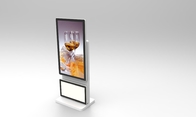 43 55-Zoll-Digital Signage Kiosk Drehfläche Stand 360-Grad Werbeanzeige