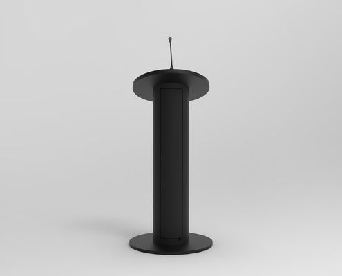 Multimedia-Digitalpodium 13,3 Zoll PCAP Touch-LCD-Platz Lautsprecherverstärker und drahtloses Mikrofon für Meetings