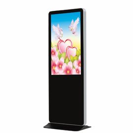 Schwarze Werbungs-LCD-Bildschirme TFTs Digital 43 Zoll mit PC-CPU I3 I5 I7