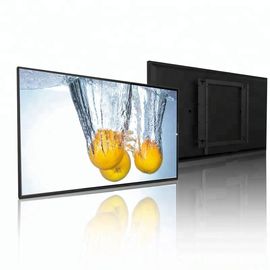 Splitterrand Flughafen-an der Wand befestigter Kiosk der runden Ecke 43inch, der Schirm LCD Digital mit Netz Wifi/3G annonciert