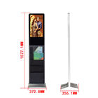 22&quot; Kiosk-Informationen digitaler Beschilderung LCD Newpaper 10 Punkt für Einkaufszentrum