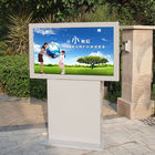 2000 horizontaler LCD Kiosk des mit Berührungseingabe Bildschirms der digitalen Beschilderung der Nissen-IP65 im Freien 55 Zoll für Krankenhaus