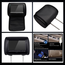 Touch Screen 9 Rücksitz-Kopfstütze-Monitor USB/Sd des Zoll-Auto-Dach-DVD-Spieler-HD