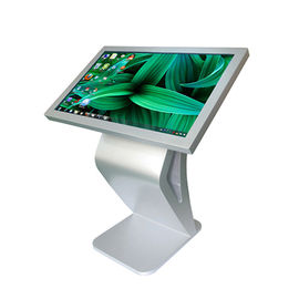 Kiosk der FHD-Anzeigen-multi Noten-digitalen Beschilderung 55 Zoll kaltgewalztes Stahlgehäuse