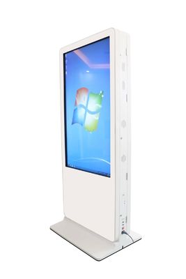 55 Zoll doppelseitiger Touchscreen-Kiosk mit 1920x1080 Auflösung