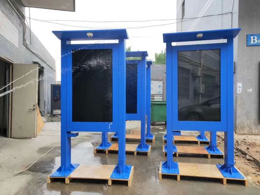 55-Zoll-Kapazitiver Touchscreen-Kiosk 1920x1080 Auflösung 400CD Helligkeit