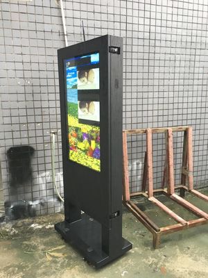 55-Zoll-Digital-Signage-Kiosk mit 1920x1080 Auflösung, kapazitivem Touch