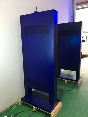 55-Zoll-Digital-Signage-Kiosk mit 1920x1080 Auflösung, kapazitivem Touch