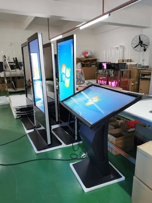 55 Zoll Android Digital Signage Kiosk mit 400CD/M2 Helligkeit