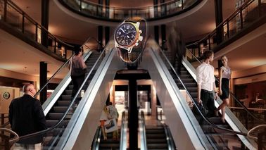 Werbung Wifi 65cm Hologramm-3D zeigt ganz eigenhändig geschriebes Foto-Video LED-Fan-3D für Projektor-Hologramm der Speicher-Stangen-3d an
