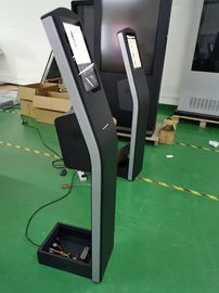12.1 Zoll Boden stehend kapazitiver Touchscreen Kiosk mit THERMAL Drucker eingebaut Android oder PC OS für Zahlung Kiosk
