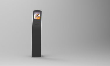 12.1 Zoll Boden stehend kapazitiver Touchscreen Kiosk mit THERMAL Drucker eingebaut Android oder PC OS für Zahlung Kiosk