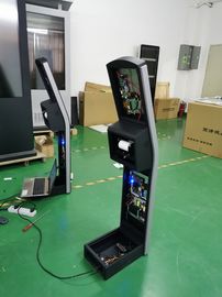 12.1 Zoll Boden stehend kapazitiver Touchscreen Kiosk mit THERMAL Drucker eingebaut Android oder PC OS für Zahlung Kiosk