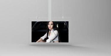schwarzes weißes QLED Android System-freies stehendes Dach 55inch, das LCD-digitale Beschilderung mit Super Slim-Glasrahmen anbringt