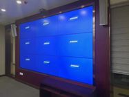 Videodarstellungs-dünnes Einfassungs-Fernsehen 49 hohe Helligkeit LCD 55 Zoll 3W für Videowand