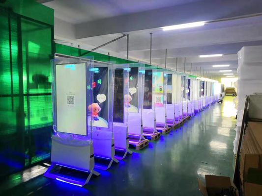 Ultradünne, mobile digitale Beschilderung