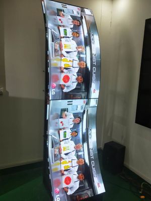 OLED 55&quot; Boden-Stand 1920x1080 400cd/m2, der Spieler annonciert