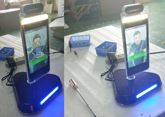 Biometrische Gesichtserkennung des RFID-Kartenlesers automatischer thermischer Temp-Maß-Zugangssystem-Gesichtserkennungsanschluß