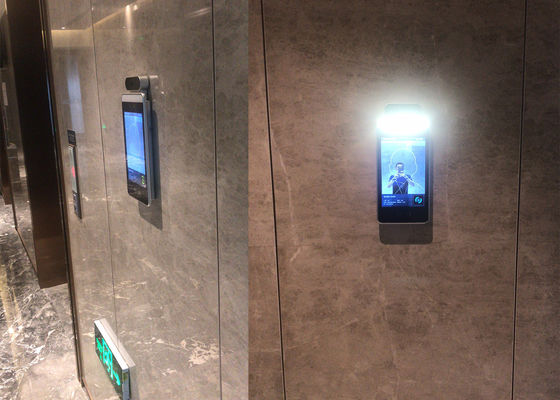 Sicherer Temperaturkiosk 2022 des QR-Code questionare MIPS-SOFTWARE Gesichtserkennungs-Thermometer SCANNER-Zugriffskontrollsystems