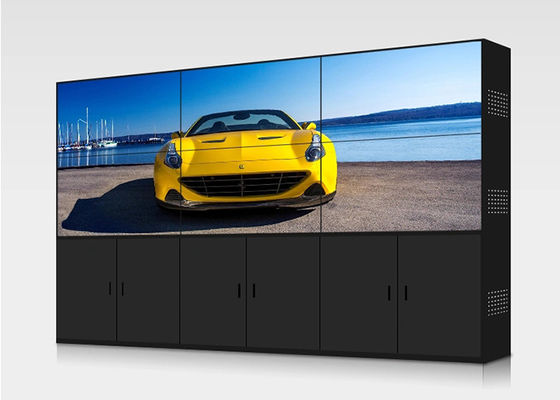 Innen-nahtlose LCD Videowand 0.88mm Einfassungs-3X3 55in