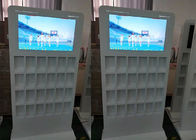 3G Touch Screen 450cd/m2 55in Boden-Stellungs-Passfotoautomat