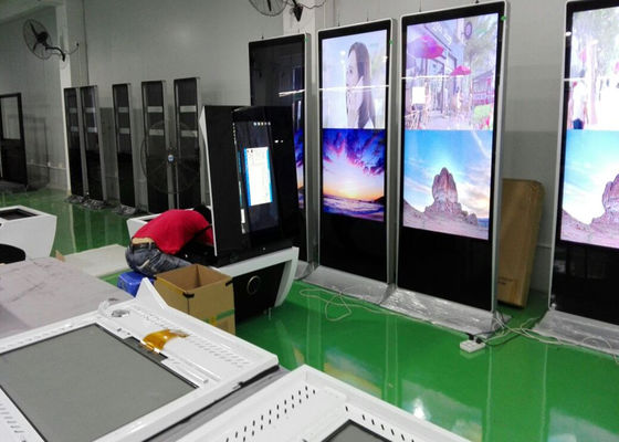 Bodenstand Androids 7,1 LCD-digitaler Beschilderung OS 43inch WiFi, das FCC annonciert