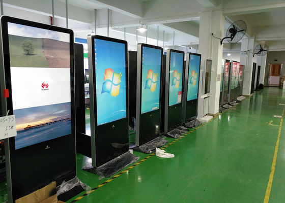 LCD-Boden-Stellungs-Kiosk 1920x1080 HDMI 55in digitaler Beschilderung FCC