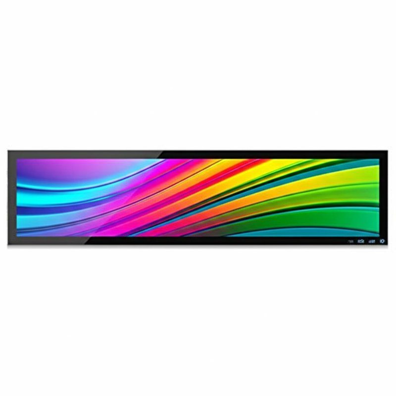 86 Zoll Bar-LCD-Display mit Android-Betriebssystem und Infrarot-Touchscreen für Digital Signage