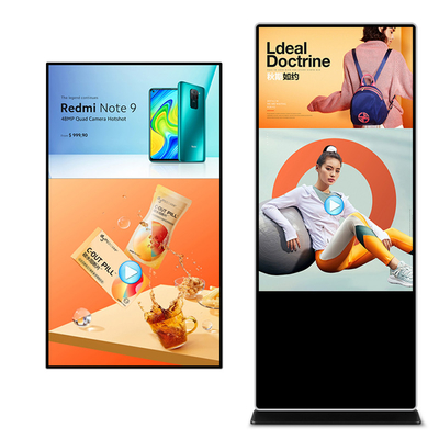 TFT LCD-Touch Screen digitale Beschilderung 43 55 65 Zoll LCD Anzeige annoncierend