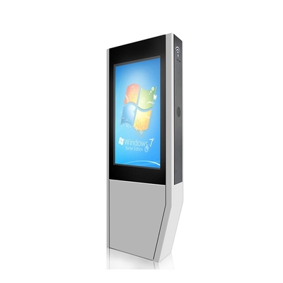 Wasserdichtes Sonnenlicht LCD-digitaler Beschilderung im Freien lesbares LCD-Anzeigen-Kiosk-Totem