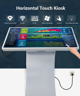 32 43 55 Anzeigen-Boden-Stand-Kiosk-Androids Zoll LCD HD wechselwirkendes Tablet