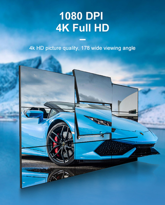 46 49 55 Zoll Digital Signage Videowand 2x2 3x3 4x4 4K Werbe-LCD-Spleißbildschirm