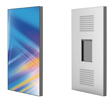 Schmale Einfassung 32 - 86 Zoll LCD-Werbungs-Spieler-hoher heller LCD-Bildschirm für Geschäfts-Fenster
