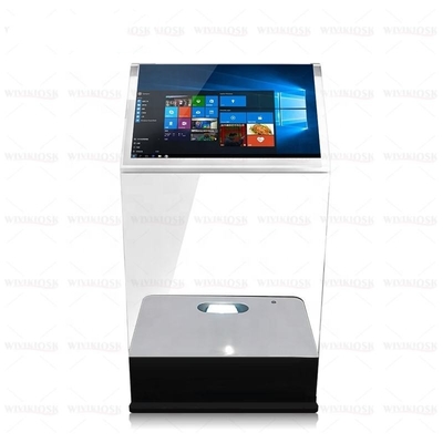30 Zoll-transparenter Touch Screen Kiosk-ganz eigenhändig geschrieber Projektor-Kiosk