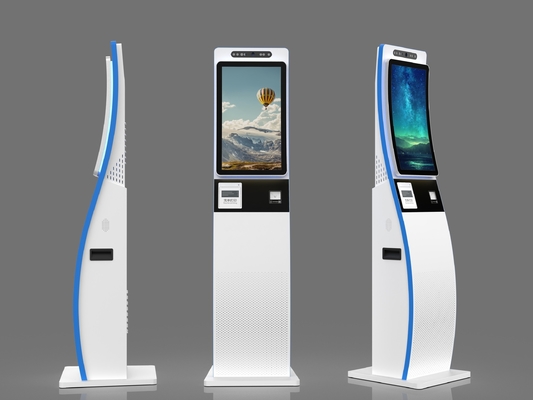 10-Punkt-PCAP-Touchscreen-Warteschlangenverwaltungskiosk für Bankrestaurant