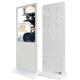 Weißer wechselwirkender Zoll aller Touch Screen HD Wifi Kiosk-43 in einem Metallkasten SPCC