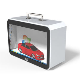 Fertigen Sie Griff besonders an, den transparenter Lcd-Kasten durch Lcd-Schaukarton TFT-Art sehen