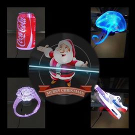 1920x1080 lockert ganz eigenhändig geschriebes Anzeigen-Hologramm der Entschließungs-3D mit Funktion WIFIS Bluetooth auf