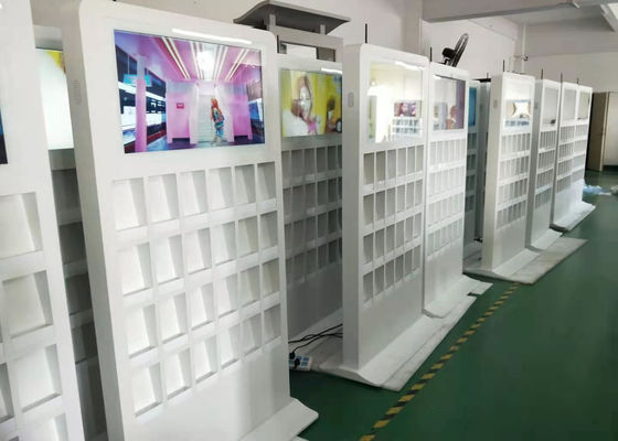 Touch Screen Kiosk-Androids 7,1 Zeitschriften-Halter der Vertikalen-Multimedia-55in